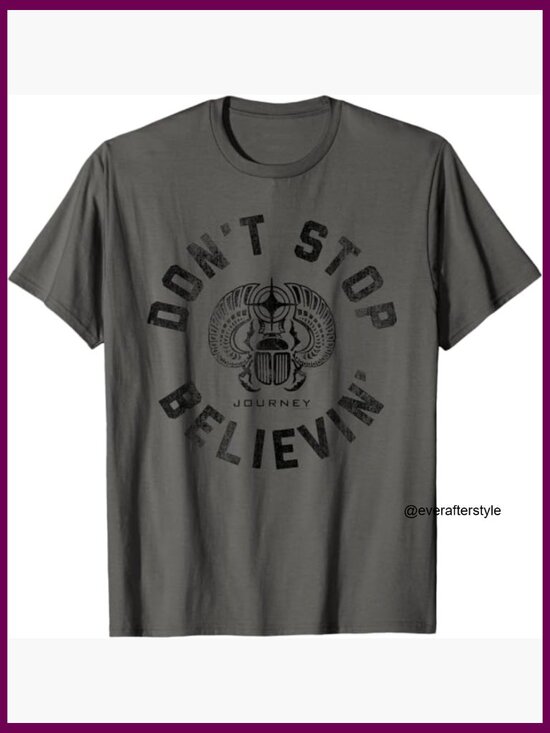 Other - Vintage Band T-Shirt with Scarab Graphic, Lightweight Cotton